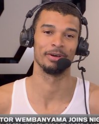 华体会在线-文班亚马：将全力冲刺MVP和DPOY，一切都将向此目标看齐|球员|作息|油门|奖项|睡眠_新浪体育_新浪新闻